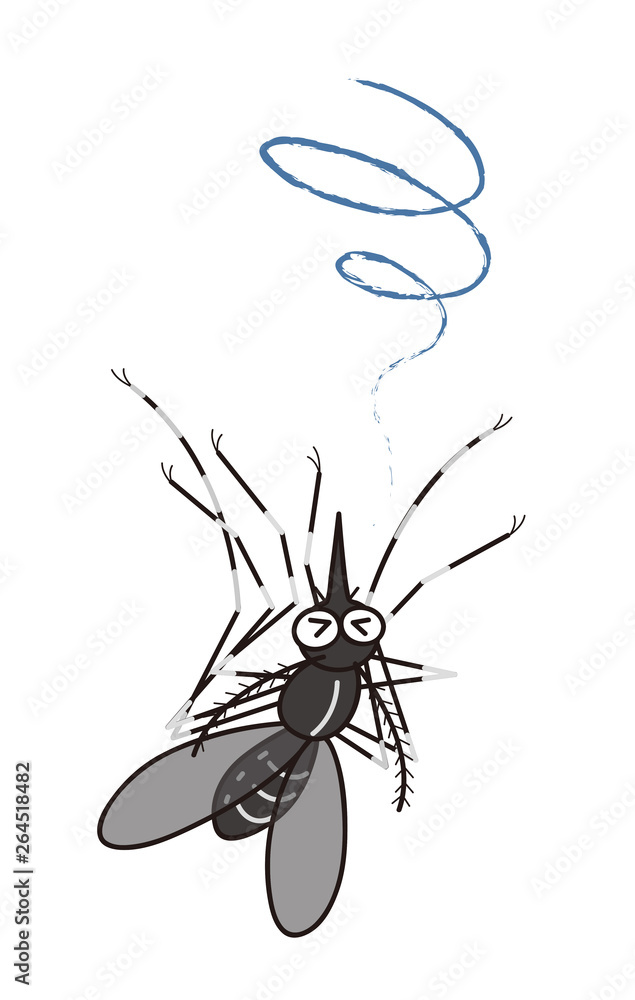 蚊 Mosquito Stock イラスト Adobe Stock