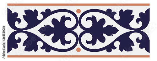vintage tiles patterns antique seamless design in Vector illustration