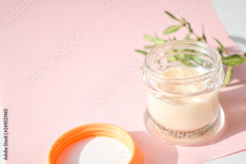 jar of moisturizer cream