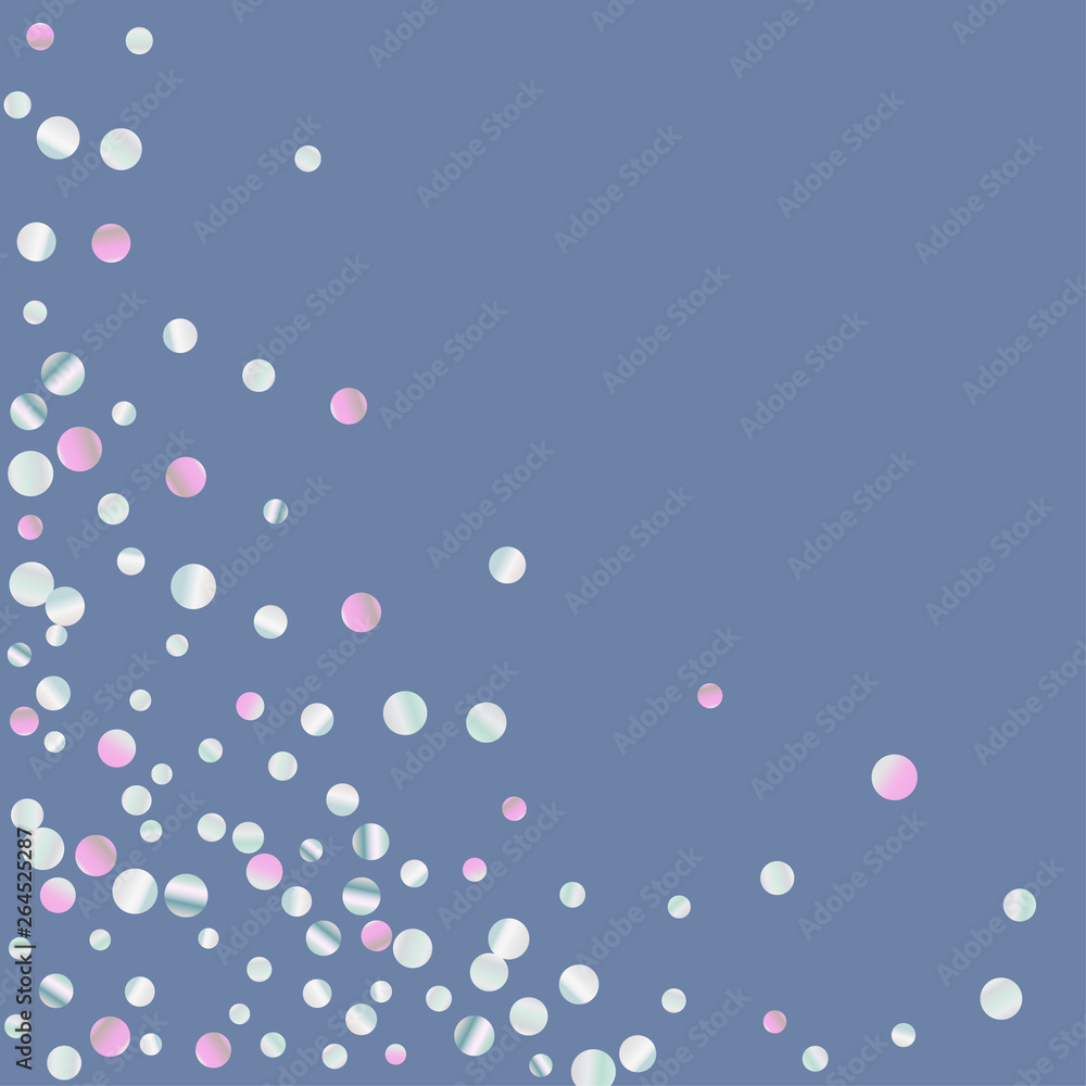 Colored confetti on blue. Colored confetti on blue.