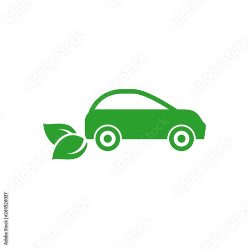 Eco friendly car development  clear ecology driving