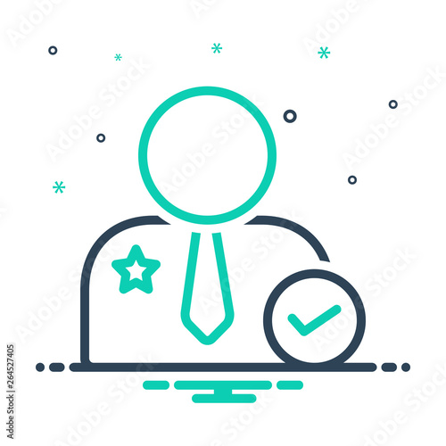 Mix line icon for nominate propose