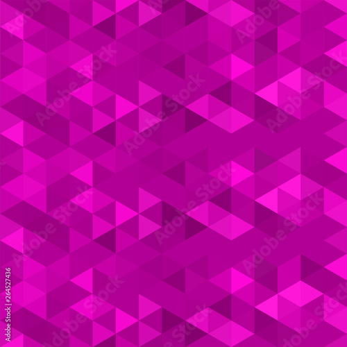 Abstract polygonal pattern of triangles. Geometric colorful mosaic background