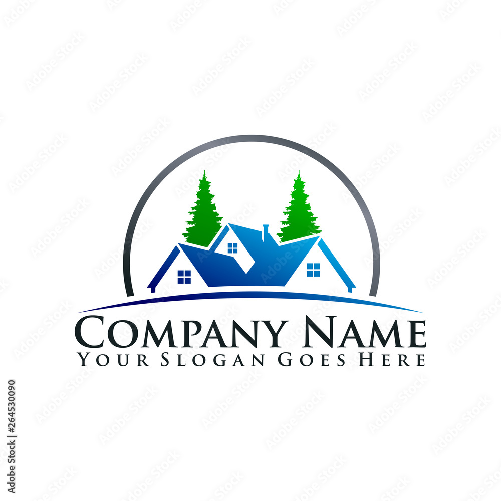 Real Estate Improving Logo Design