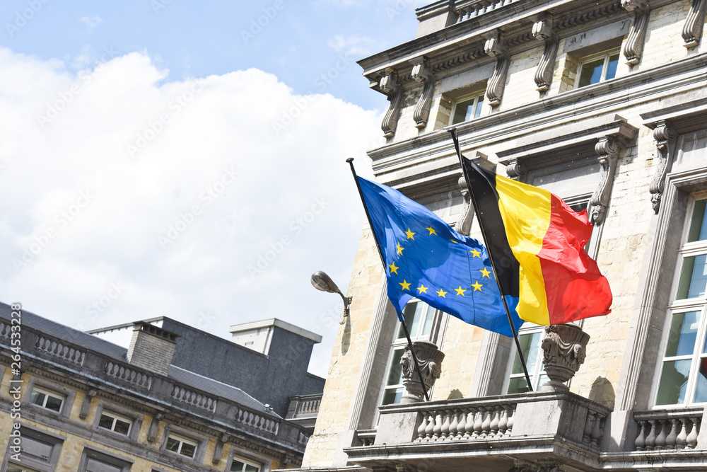 Belgique drapeau national europe