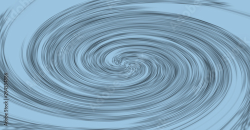 Swirling liquid background. Whirl pastel blue color.