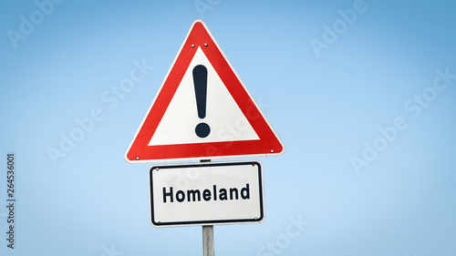 Street Sign to Homeland