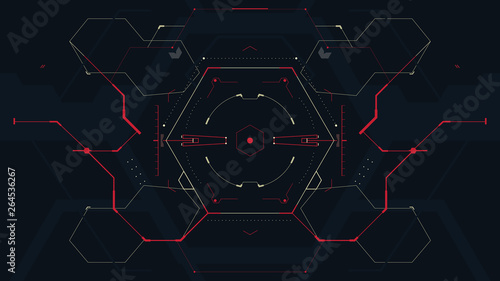 HUD user interface.