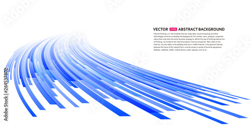 Abstract perspective background illustration, vector glowing background illustration