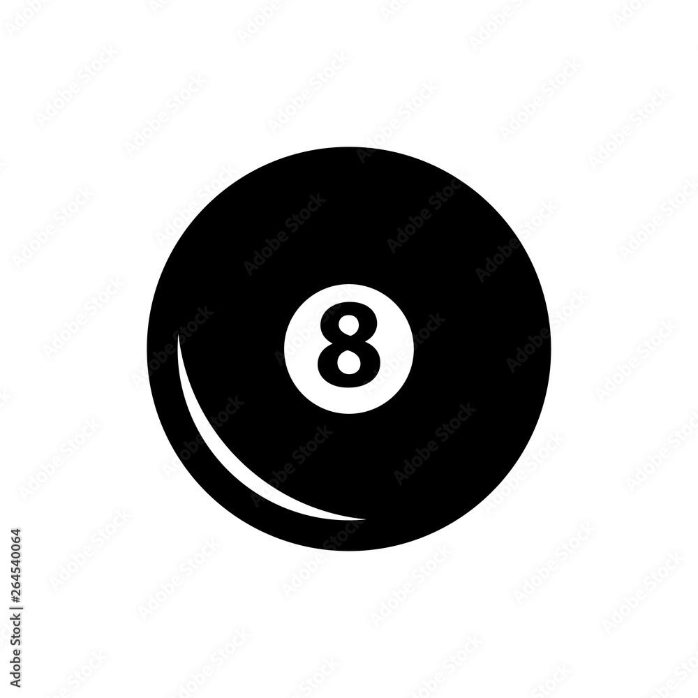 Bilyard ball icon Bilyard ball icon