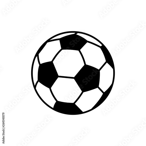 Fototapeta Naklejka Na Ścianę i Meble -  Soccer ball icon
