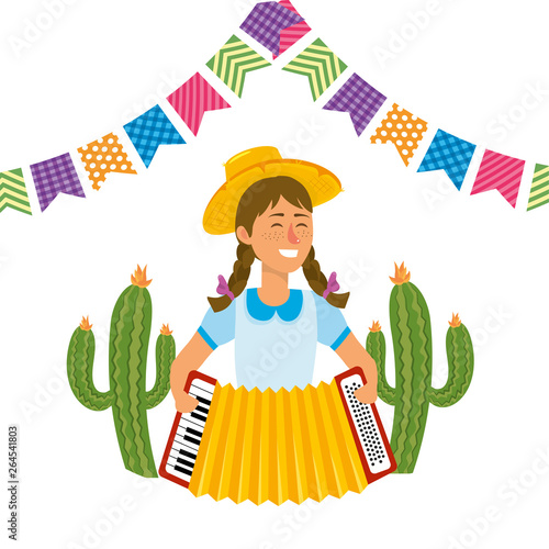 festa junina cartoon