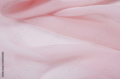 Crumpled fabric pink texture