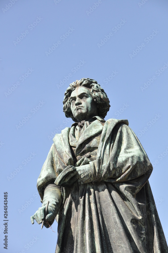 Beethoven Denkmal in Bonn, Deutschland