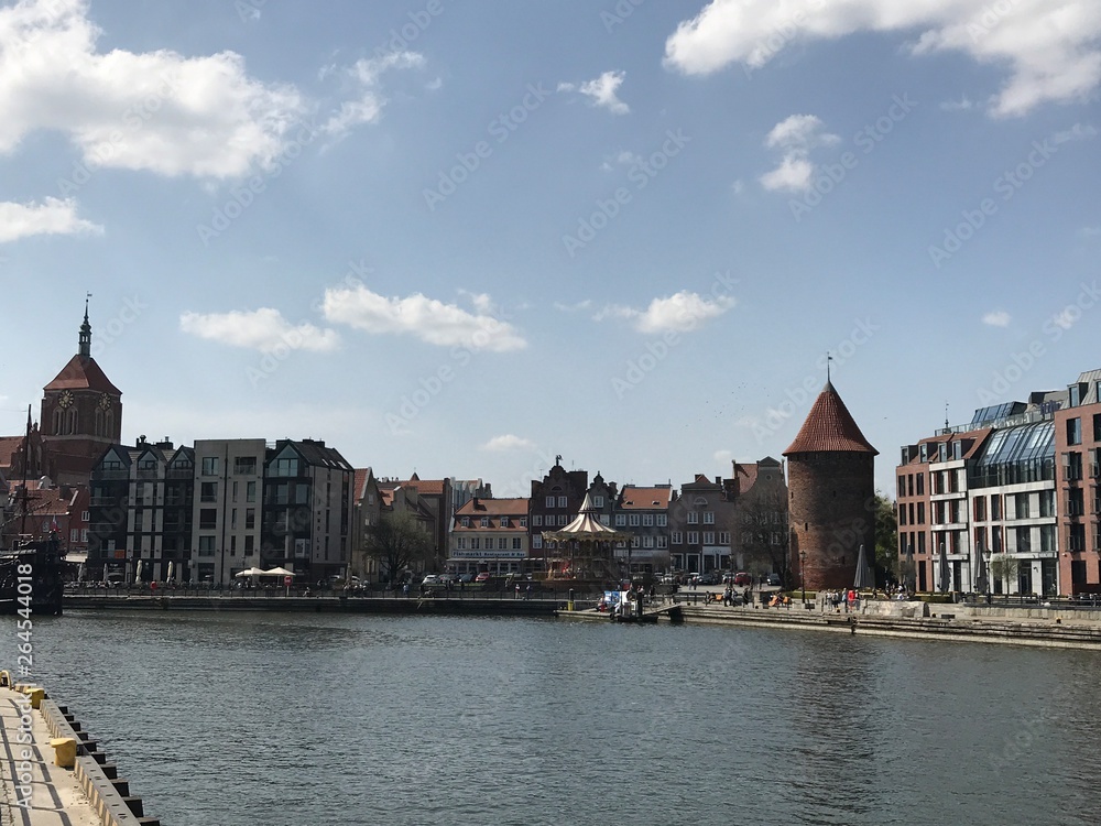 Fototapeta premium Danzig Skyline