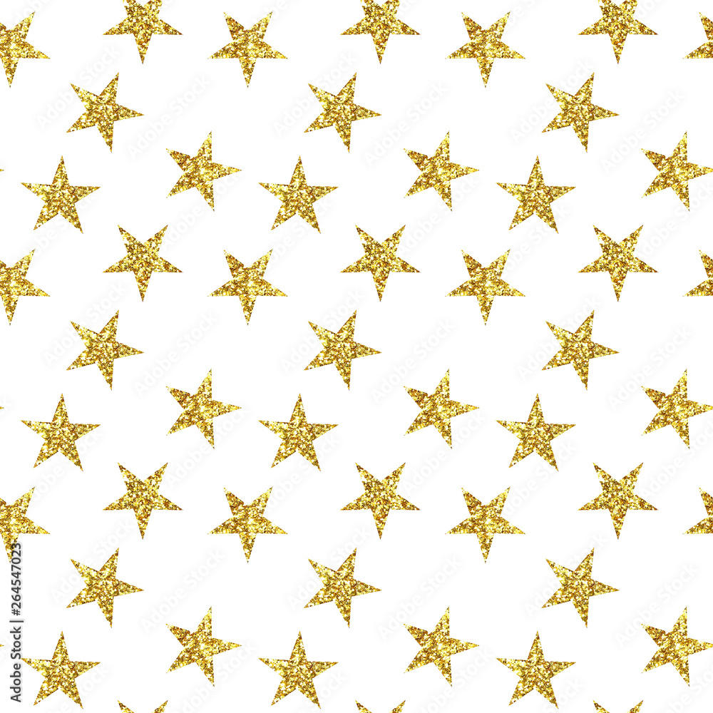 Golden Glitter shining glamour seamless carnival pattern Golden Glitter shining glamour seamless carnival pattern