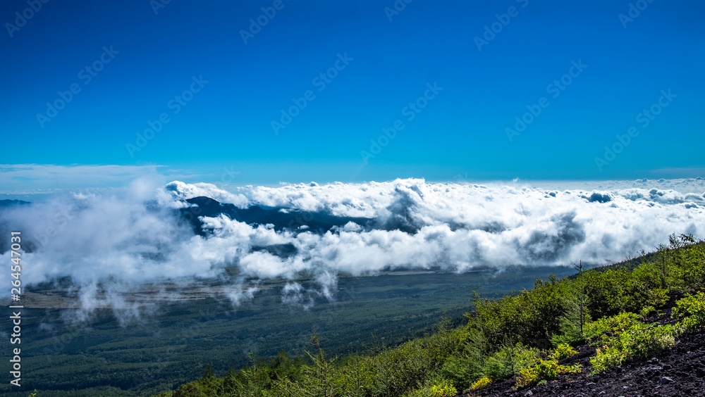 fujiyoshida view mountain landscape from the Sacred Fuji Mountain fujiyoshida view mountain landscape from the Sacred Fuji Mountain