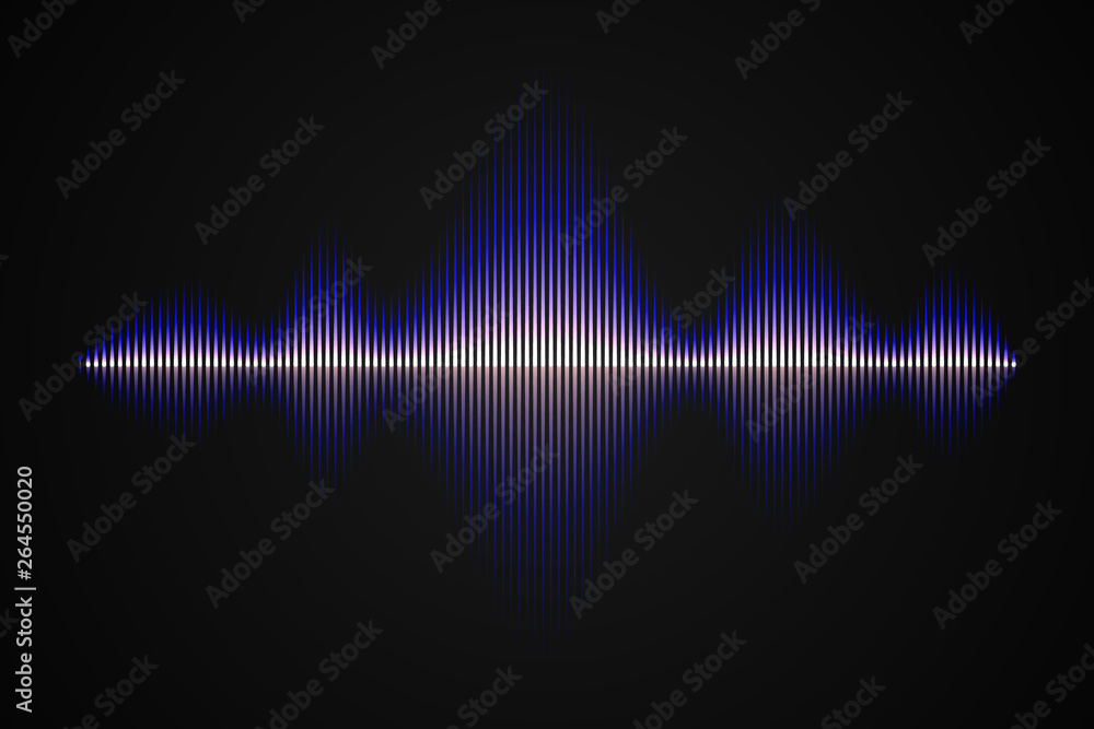 Abstract music sound wave, Abstract music sound wave,