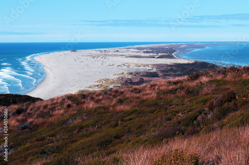 View to Farewell Spit, New Zealand, South Island