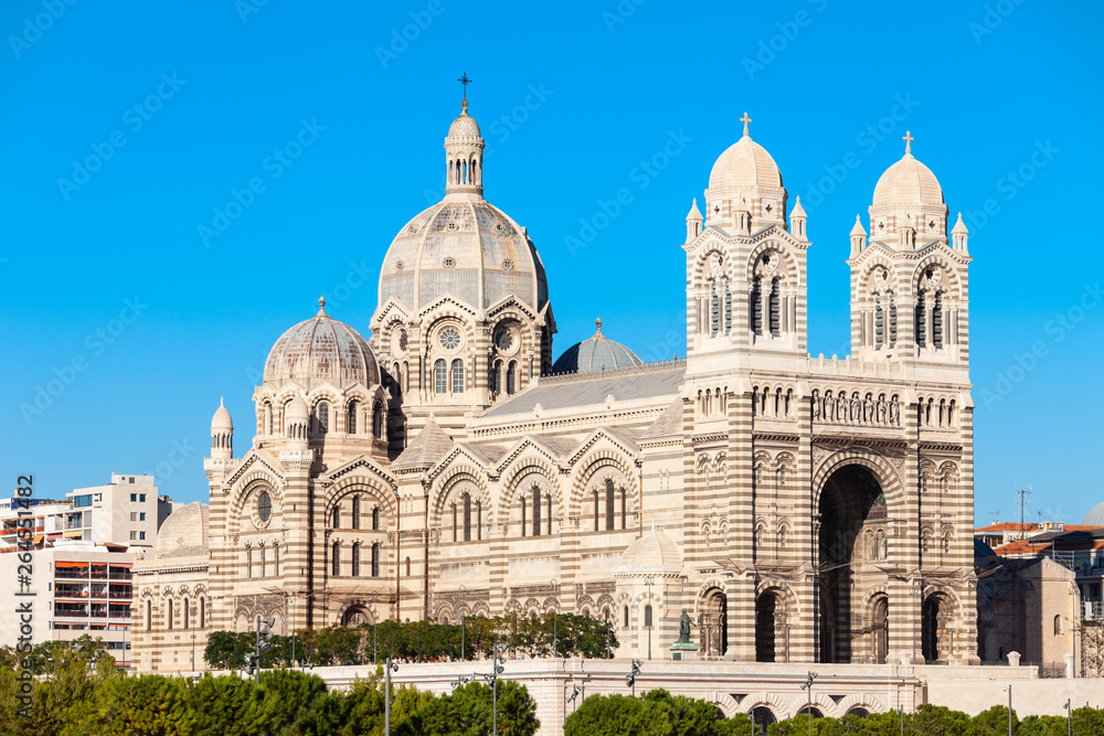 Marseille Cathedral catholic church, France