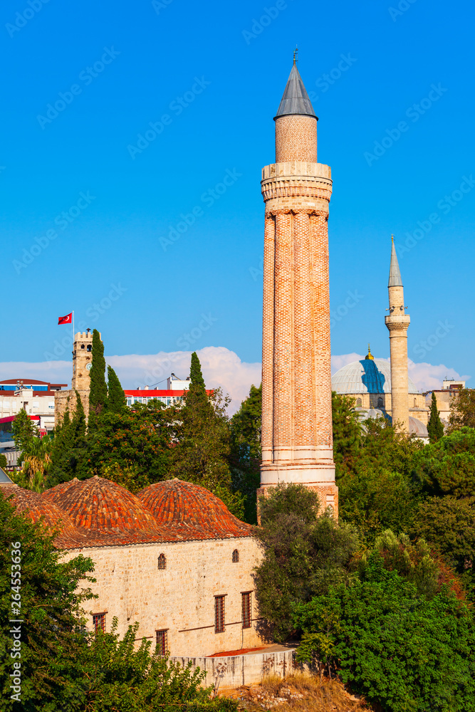 Alaaddin or Yivliminare Mosque, Antalya