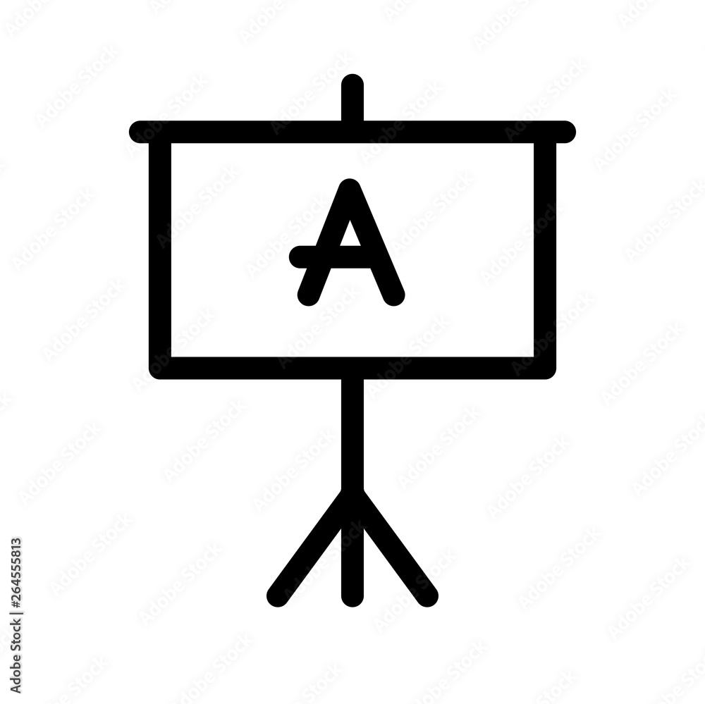 flipchart vector line icons flipchart vector line icons