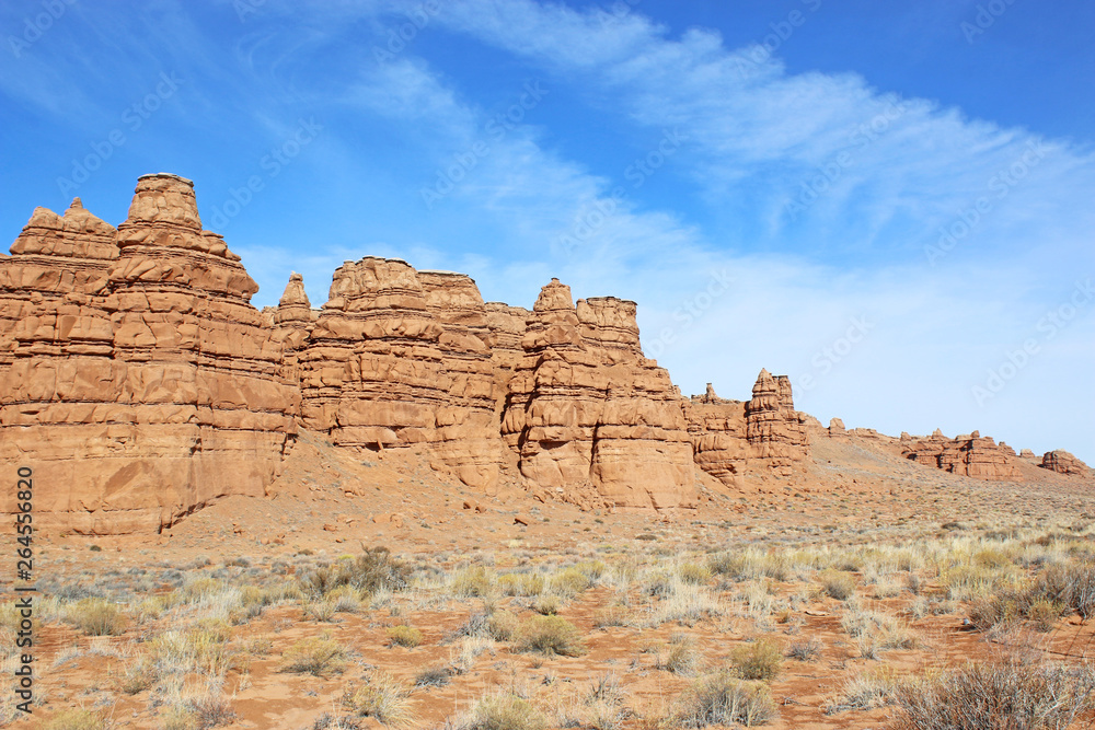 Fototapeta premium Rock formation in the San Rafael Desert, Utah