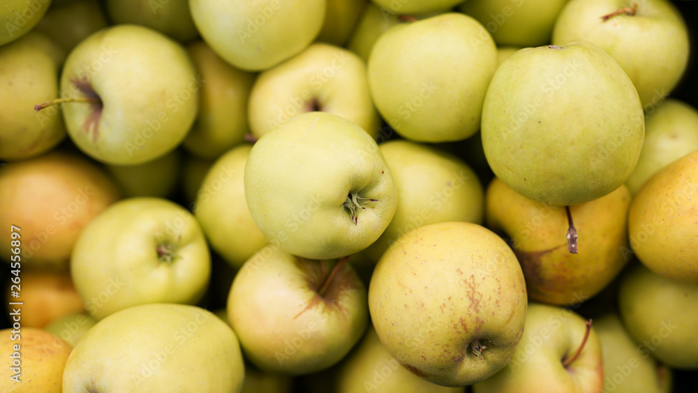 apples harvest top view for food textures. apples in supermarket apples harvest top view for food textures. apples in supermarket