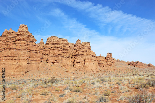 Rock formation in the San Rafael Desert, Utah