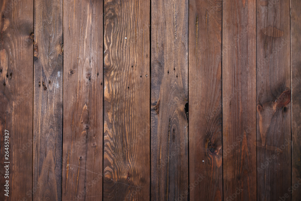 Background of brown boards, nailed together with nails. Background of brown boards, nailed together with nails.