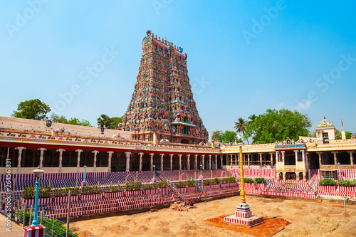 Cuadro en lienzo Meenakshi Amman Temple in Madurai