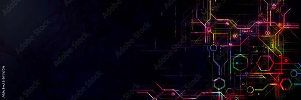 Abstract technological background. Abstract technological background.