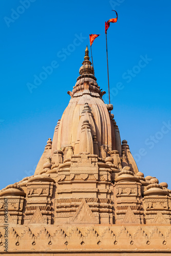 Varanasi Ghats in north India photo