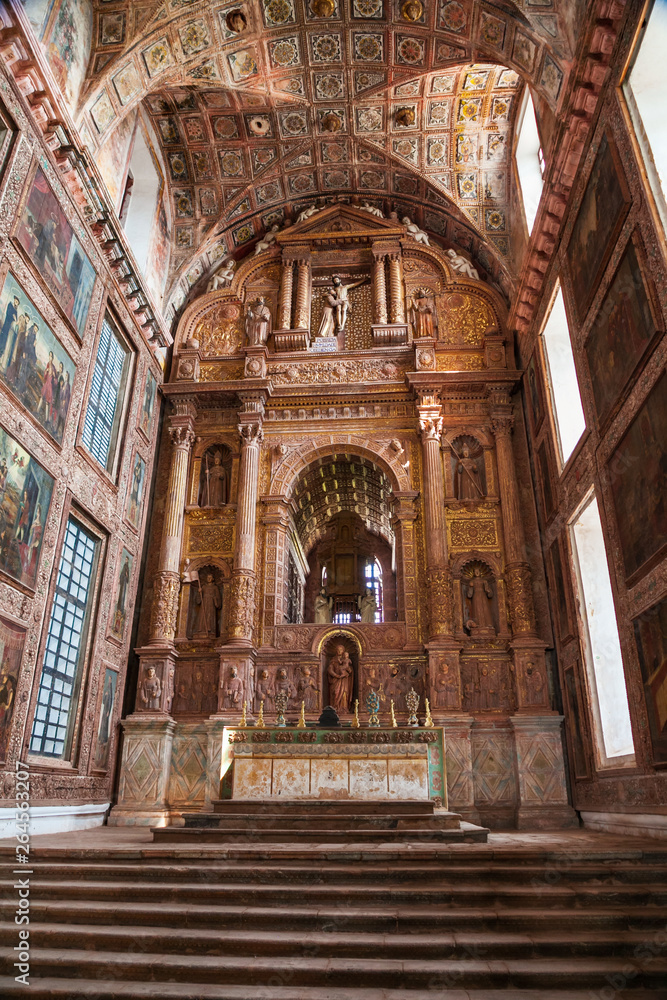 Catholic church in Old Goa