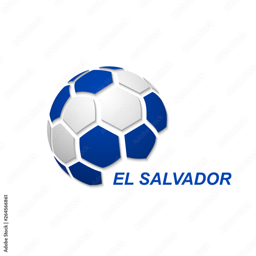 soccer ball with national flag colors soccer ball with national flag colors