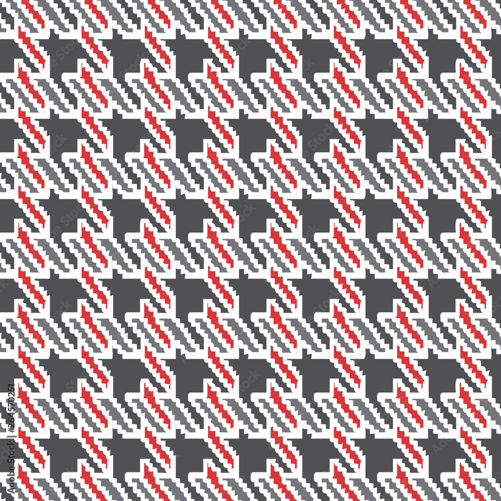 Fototapeta premium Tartan pattern. Geometric elements for fabric