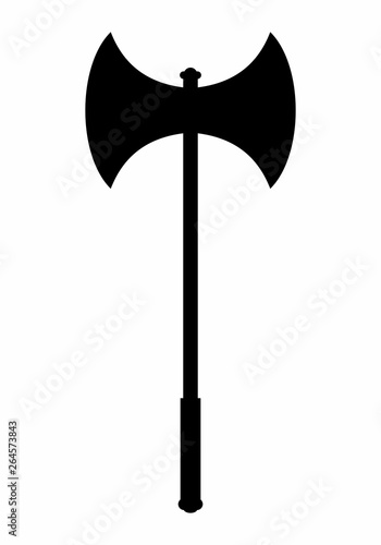 Battleaxe dark silhouette