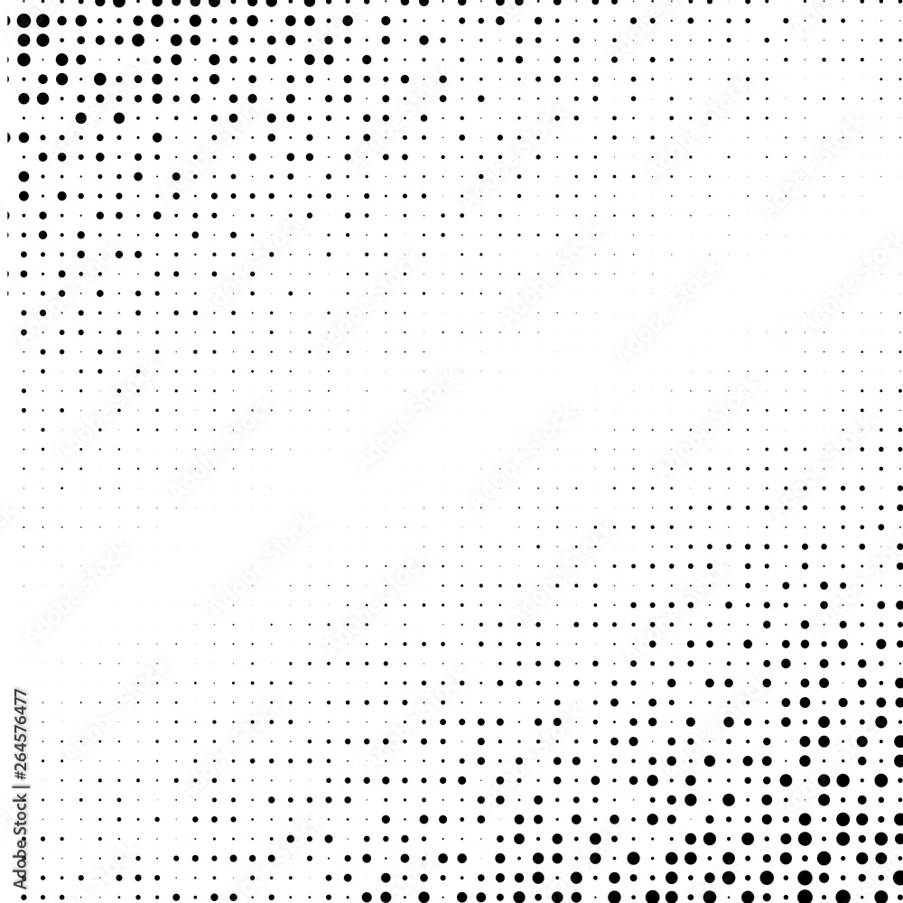 Background of black dots on a white        