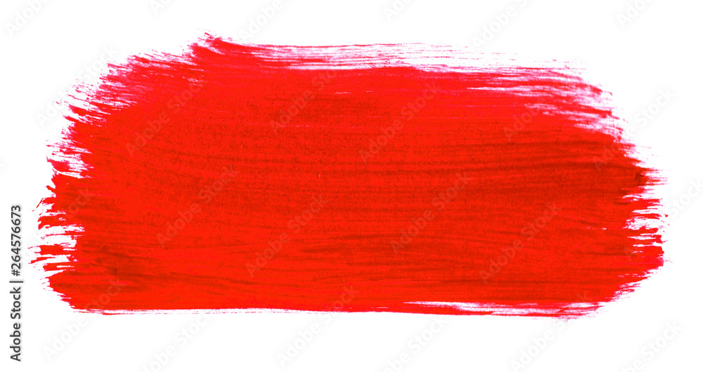 Roter Pinsel Banner Roter Pinsel Banner