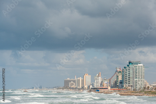 Israel  Tel Aviv  cityscape seen from Jaffo