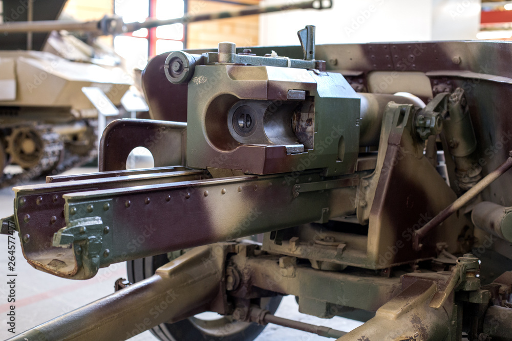 military cannon rear view military cannon rear view