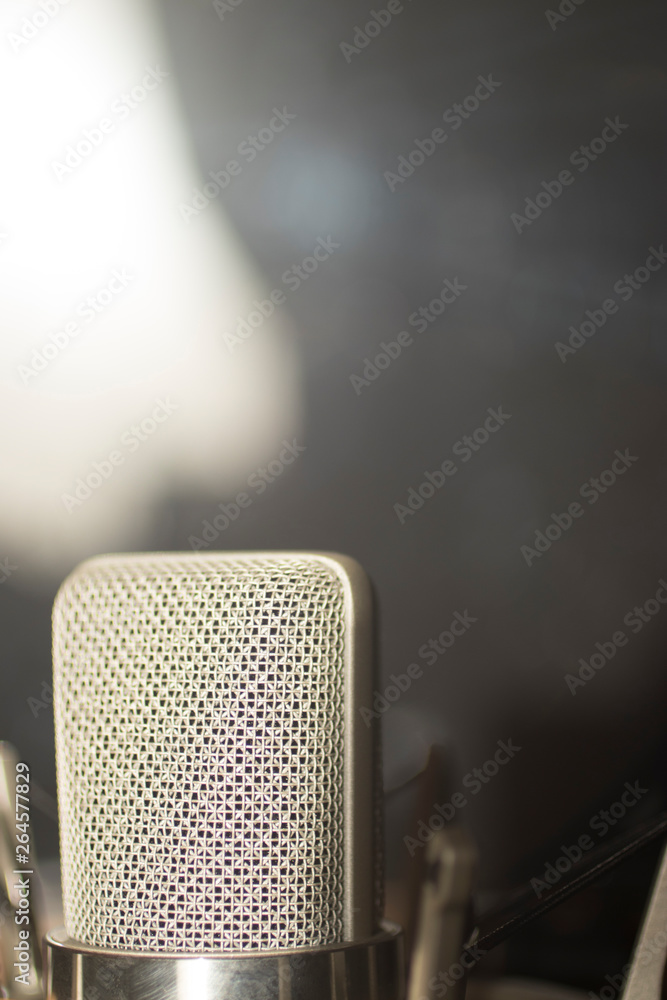 Recording studio voice microphone Recording studio voice microphone