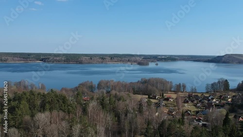 Wallpaper Mural Flying to the lake forward or backward, slowly and fast sometimes with little dolly effect. Vallentuna, Sweden Torontodigital.ca