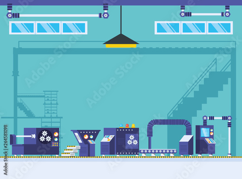 technified factory scene icon