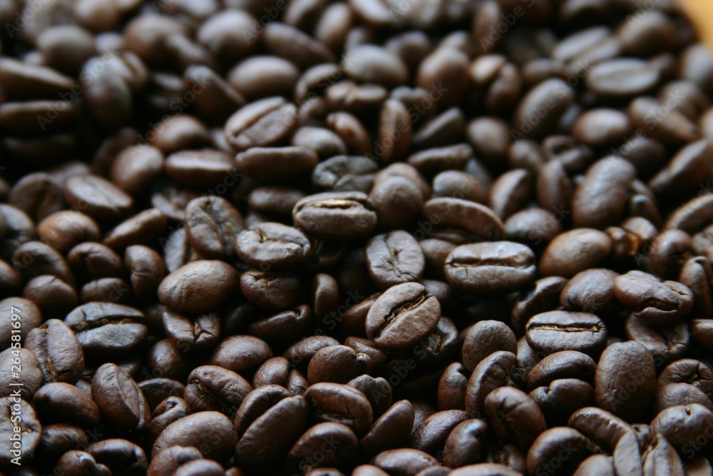 Fototapeta premium coffee beans background