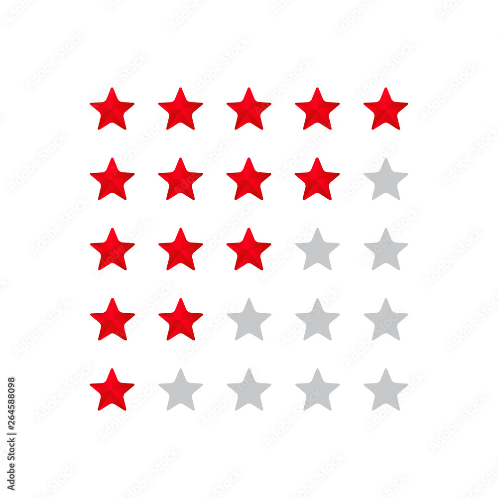 5 star rating icon vector illustration. Isolated badge for website or app - stock infographics 5 star rating icon vector illustration. Isolated badge for website or app - stock infographics