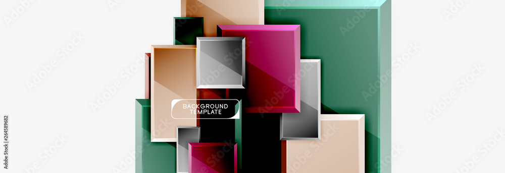 Minimal square banner abstract background Minimal square banner abstract background
