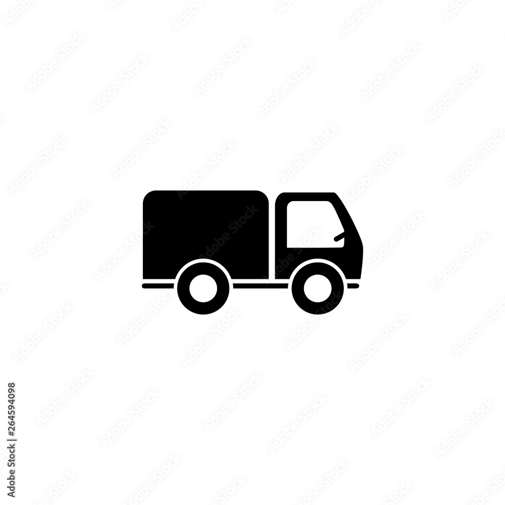 Truck icon vector. Vector illustration