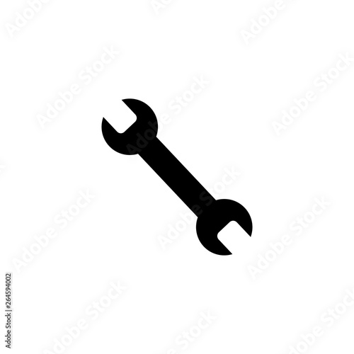 Repair icon. Wrench icon. Settings isolated. Vector