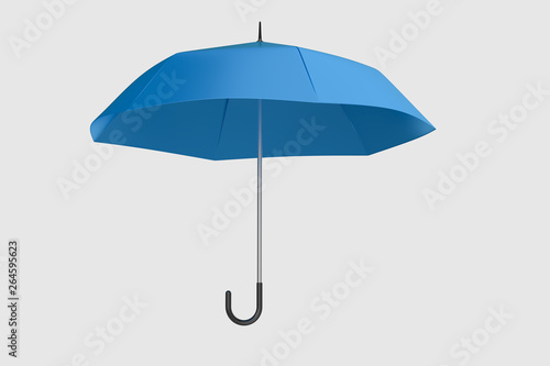 3d rendering, the umbrella with white background